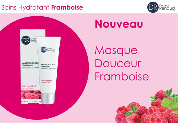 MASQUE DOUCEUR FRAMBOISE DOCTEUR RENAUD